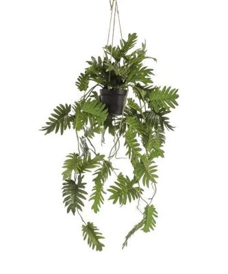 Fern hanging bush 80 cm kunstbloem zijde nepbloem Emerald - Emerald