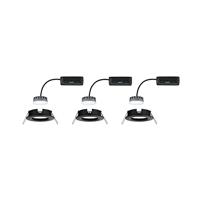 Paulmann 93081 Set Nova Plus LED-inbouwlamp LED 18 W Zwart - thumbnail