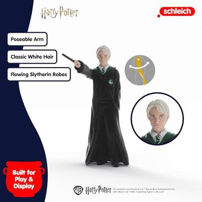 Schleich WIZARDING WORLD Dwaaloog Dolleman & Draco Malfidus met fretje 14907