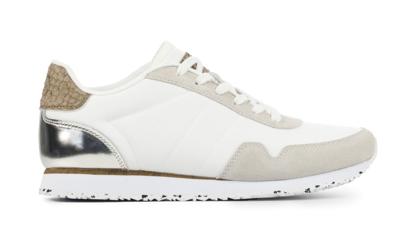 Woden Nora III suède sneakers wit Woden Nora III suède sneakers wit