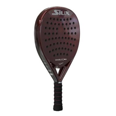 Padel Racket Siux Diablo Pro 4 Rood Donkergrijs EVA Padel Racket Siux Diablo Pro 4 Rood Donkergrijs EVA