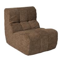Fauteuil chenille - bruin - 87x72x66 cm - thumbnail