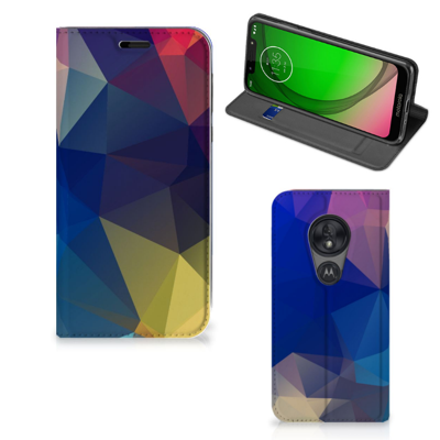 Motorola Moto G7 Play Stand Case Polygon Dark Motorola Moto G7 Play Stand Case Polygon Dark