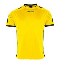 Stanno 410006 Drive Match Shirt - Yellow-Black - L - thumbnail