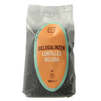 Beluga linzen bio 500 Gram - thumbnail