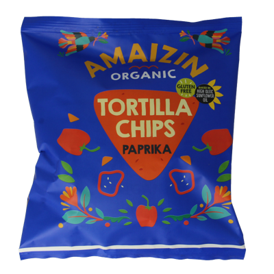 Tortilla chips paprika bio 75 Gram