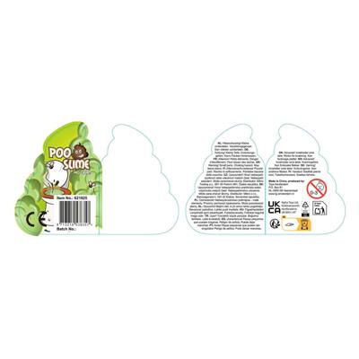 Poo Slijm Bruin, 10,5cm