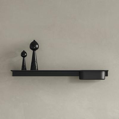 Planchet Geesa met Douchemand Leev 80 cm Zwart Geesa