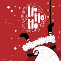 Servet l24b24 cm mood santas 20st Duni - Duni - thumbnail