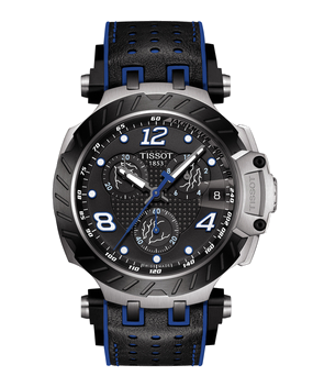 Horlogeband Tissot T1154172705703 / T603045144 Rubber Zwart 21mm