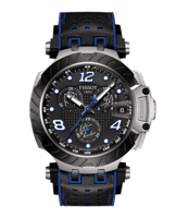 Horlogeband Tissot T1154172705703 / T603045144 Rubber Zwart 21mm - thumbnail