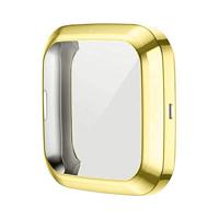 Fitbit Versa 2 Soft TPU case (volledig beschermd) - Goud - thumbnail