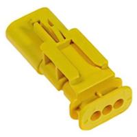 Molex 348993110 Male behuizing (kabel) Totaal aantal polen: 3 Inhoud: 1 stuk(s) Bulk - thumbnail