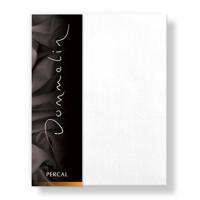 Dommelin Dommelin Topper Hoeslaken Uni Percal 200TC 510 Wit 140x200/9 - thumbnail