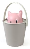 Emmercontainer United Pets Kattenvoer Roze/Grijs (20 x 28 cm) - thumbnail