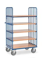 Fetra Hauptartikel 8353 Etagewagen Staal Poedercoating Laadvermogen (max.): 500 kg Stralend blauw (RAL 5007) - thumbnail