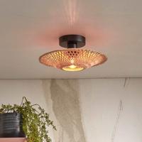 GOOD&MOJO Plafondlamp 'Kalimantan' Bamboe, 30cm, kleur Naturel - thumbnail