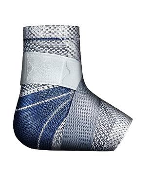 Bauerfeind MalleoTrain Plus Enkelbrace - 1 - Links - Grijs