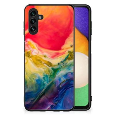 Kleurrijke Telefoonhoesje Samsung Galaxy A13 5G | A04s Watercolor Dark Kleurrijke Telefoonhoesje Samsung Galaxy A13 5G | A04s Watercolor Dark