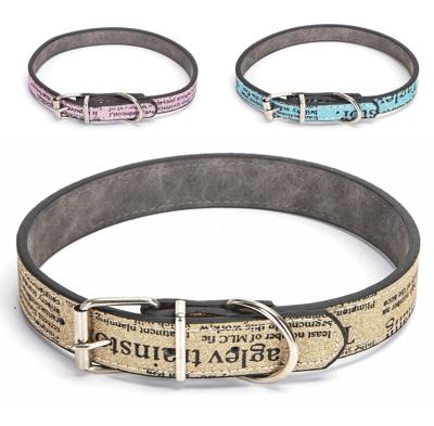 Nobleza Hondenhalsband met tekst en glitters - 60 cm
