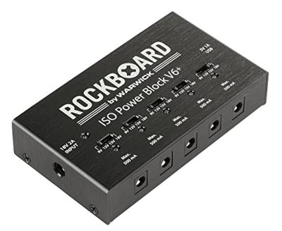 RockBoard ISO Power Block V6+ multi-voeding voor effectpedalen