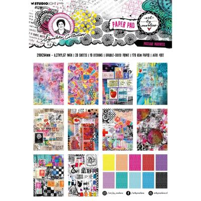 Studio Light • signature collection designer paper pad postage madness