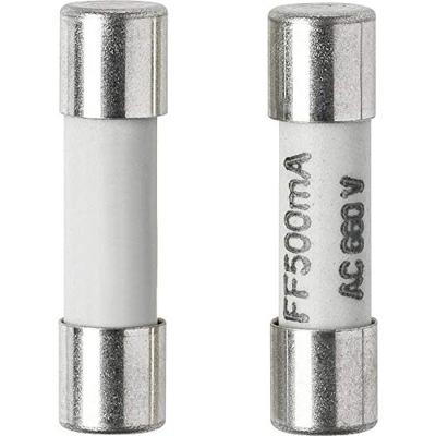 VOLTCRAFT 123421 Buiszekering (Ø x l) 5 mm x 20 mm 500 mA 660 V Supersnel -FF- Inhoud 1 stuk(s) VOLTCRAFT 123421 Buiszekering (Ø x l) 5 mm x 20 mm 500 mA 660 V Supersnel -FF- Inhoud 1 stuk(s)