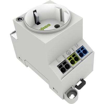 Contactdoos voor schakelkast WAGO 709-581 Wit (l x b x h) 84.70 x 44.80 x 62.40 mm