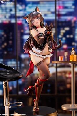 Original Character PVC Statue 1/7 Shibarare Cat Ruhuna-chan 26 cm