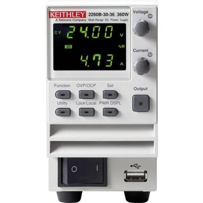 Keithley 2260B-30-72 Labvoeding, regelbaar 0 - 30 V 0 - 72 A 720 W Aantal uitgangen: 1 x Keithley 2260B-30-72 Labvoeding, regelbaar 0 - 30 V 0 - 72 A 720 W Aantal uitgangen: 1 x