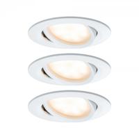 Paulmann Coin TuneWhite 93938 LED-inbouwlamp Set van 3 stuks 16.5 W Warm-wit, Neutraal wit, Daglicht-wit - thumbnail