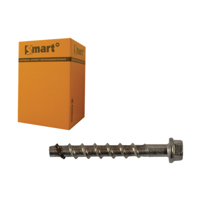 pgb-Europe SMART | Betonschroef S-BSZ 6x15x50 A4 | 100 st SM0BSZB000600503