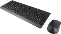 Lenovo 4X30M39497 toetsenbord Inclusief muis Universeel RF Draadloos QWERTY Amerikaans Engels Zwart - thumbnail