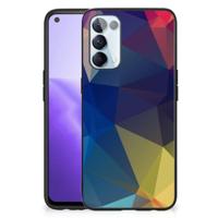 OPPO Reno5 5G | Find X3 Lite Backcover Polygon Dark - thumbnail