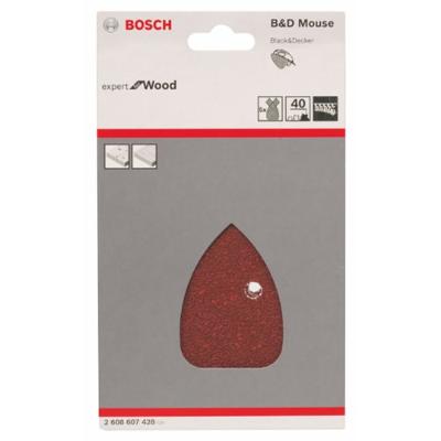 Bosch Accessories C430 Expert for Wood and Paint 2608607428 Multi-schuurpapier Met klittenband, Geperforeerd Korrelgrootte (num) 40 (l x b) 230 mm x 125 mm 5 Bosch Accessories C430 Expert for Wood and Paint 2608607428 Multi-schuurpapier Met klittenband, Geperforeerd Korrelgrootte (num) 40 (l x b) 230 mm x 125 mm 5