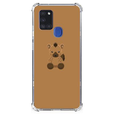 Samsung Galaxy A21s Stevig | Bumper Hoesje | Baby Hyena Samsung Galaxy A21s Stevig | Bumper Hoesje | Baby Hyena
