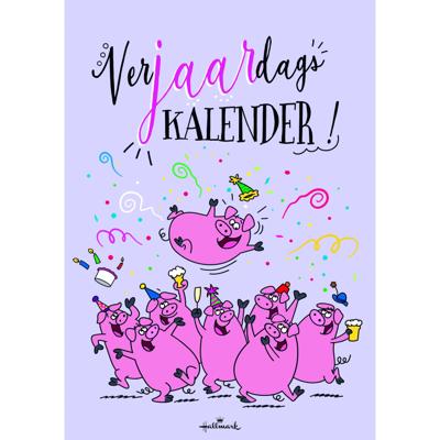 Verjaardagskalender kort Leo Immerzeel 21x30cm Verjaardagskalender kort Leo Immerzeel 21x30cm