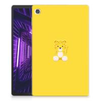 Lenovo Tab M10 Plus Tablet Back Cover Baby Leopard - thumbnail