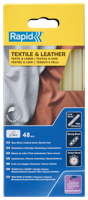 Rapid Lijmpatronen Textiel/Kurk | Ø11-12 x 190 mm | 48 Stuks - 5001419 - thumbnail