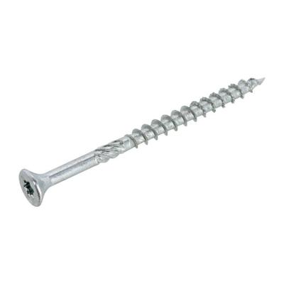 Dynaplus unischroef/spaanplaatschroef verzinkt platkop deeldraad torx tx25 5.0x40/24 | 200 stuks - 0281.01.41602