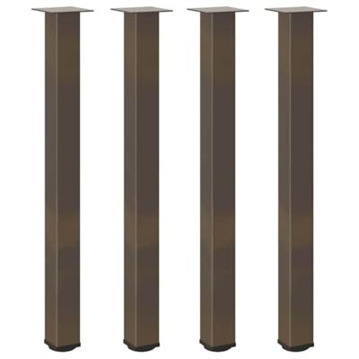 Bartafelpoten 4 st 90-92 cm staal naturel