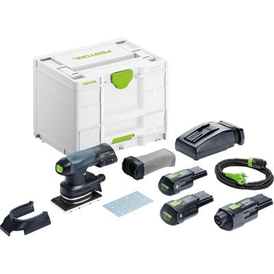 Festool RTSC 400 3,0 I-Set Accu Vlakschuurmachine 18V 3.0Ah in Systainer incl. ERGO Adapter - 578133