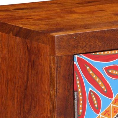 Nachtkastje 2 st 40x30x45 cm massief acaciahout