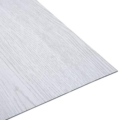 Vloerplanken zelfklevend 5,11 m PVC wit Vloerplanken zelfklevend 5,11 m PVC wit