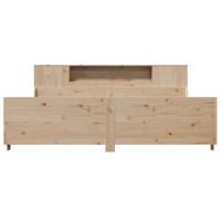 Bedframe zonder matras massief grenenhout 200x200 cm - thumbnail