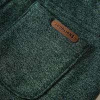 Kinderjoggingbroek 92 donkergroen - thumbnail