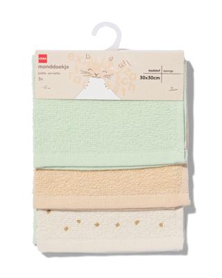HEMA Monddoekjes badstof 30x30 - 3 stuks