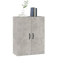 Hangkast 69,5x34x90 cm bewerkt hout betongrijs - thumbnail