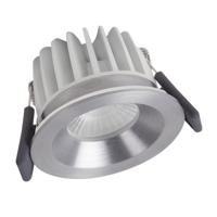 Ledvance LED SPOT Vuurvast Zilver 8W 670lm 36D - 840 Koel Wit | 81mm - IP65 - Dimbaar - thumbnail