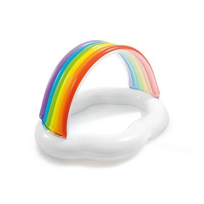 Intex regenboog wolk zwembad 142x119cm